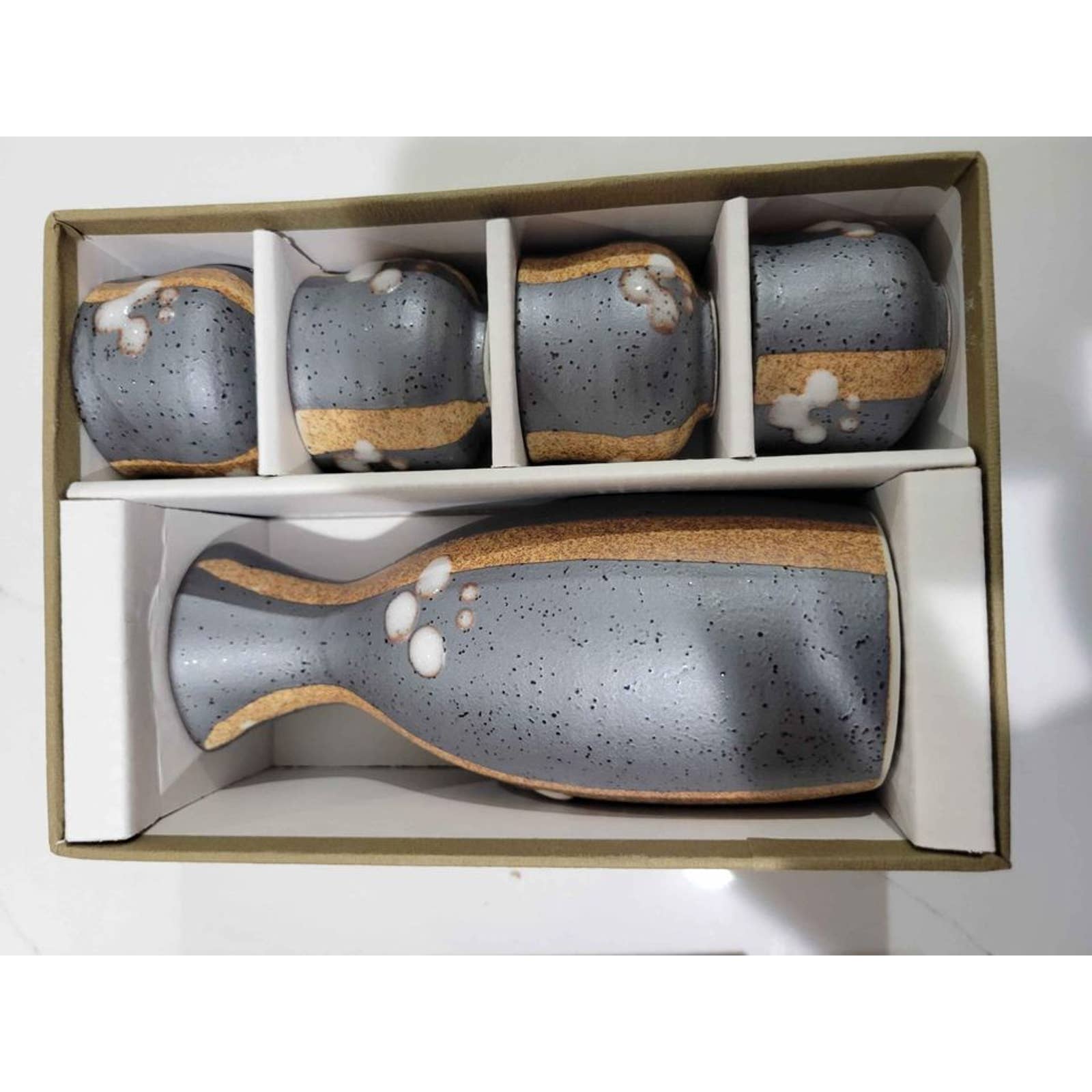 Vintage Japanese Kotobuki Sake Set 120-935