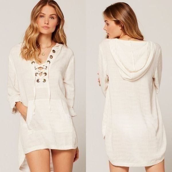 L Space Love Letters Tunic Cover Up size Small