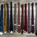 Lot of 14 Vintage Mens Neck Ties Mixed Designer Christian Dior