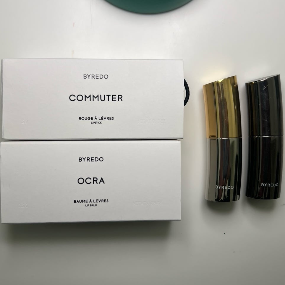 Byredo Rouge A Levres Lipstick in 128 commuter + ocra