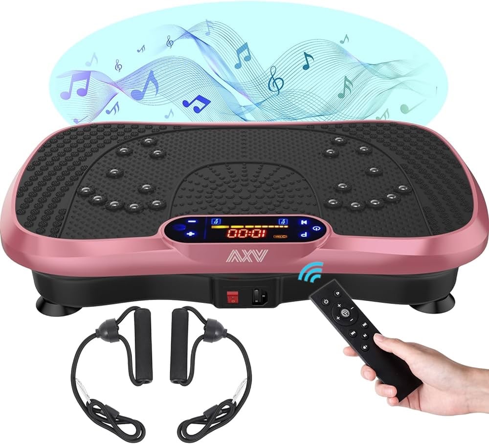 Vibration Plate Fitness Platform Exercise Machine Vibrating Shaking Full Body