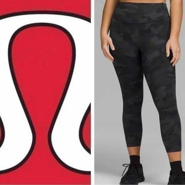 Lululemon Base Pace High Rise Crop 23” Leggings Size 20 NWT