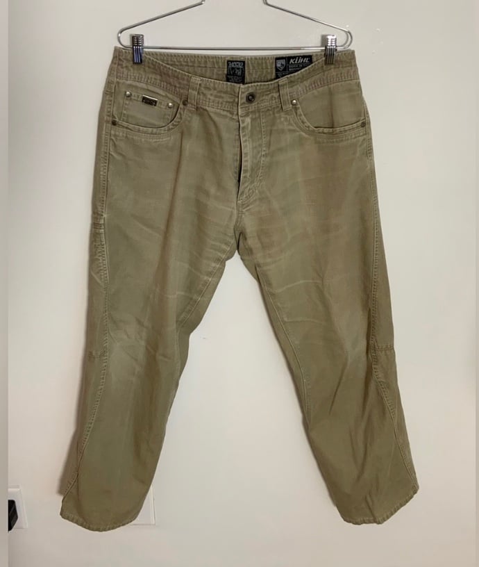 Kuhl vintage patina dye outkast pants
