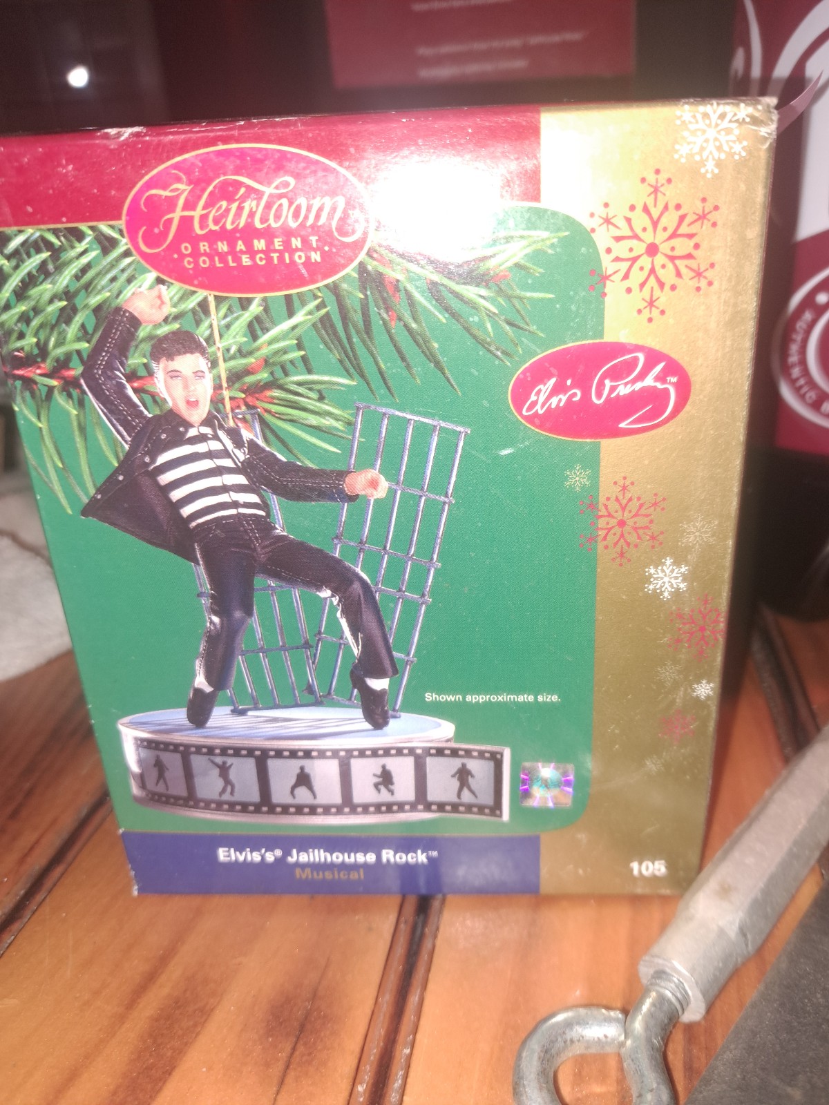 Elvis presley Christmas ornament