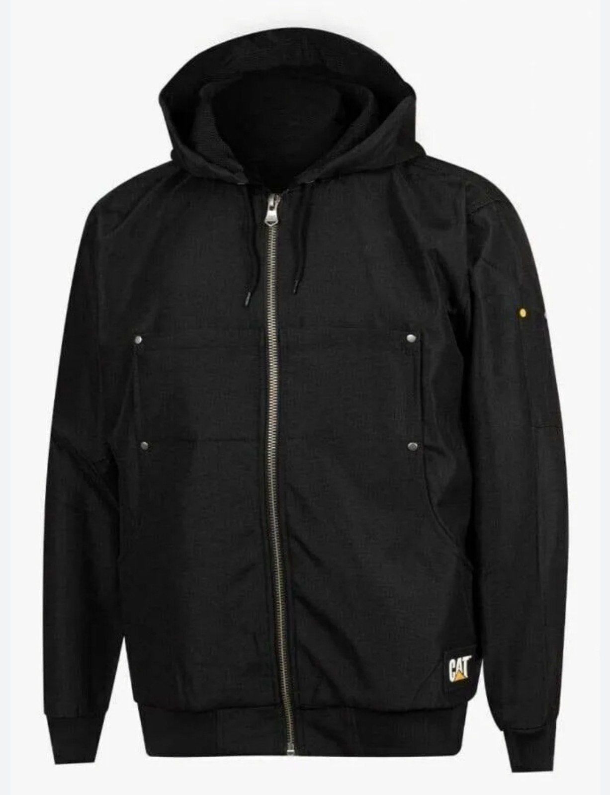 Caterpillar Mens Work Light Hooded Jacket