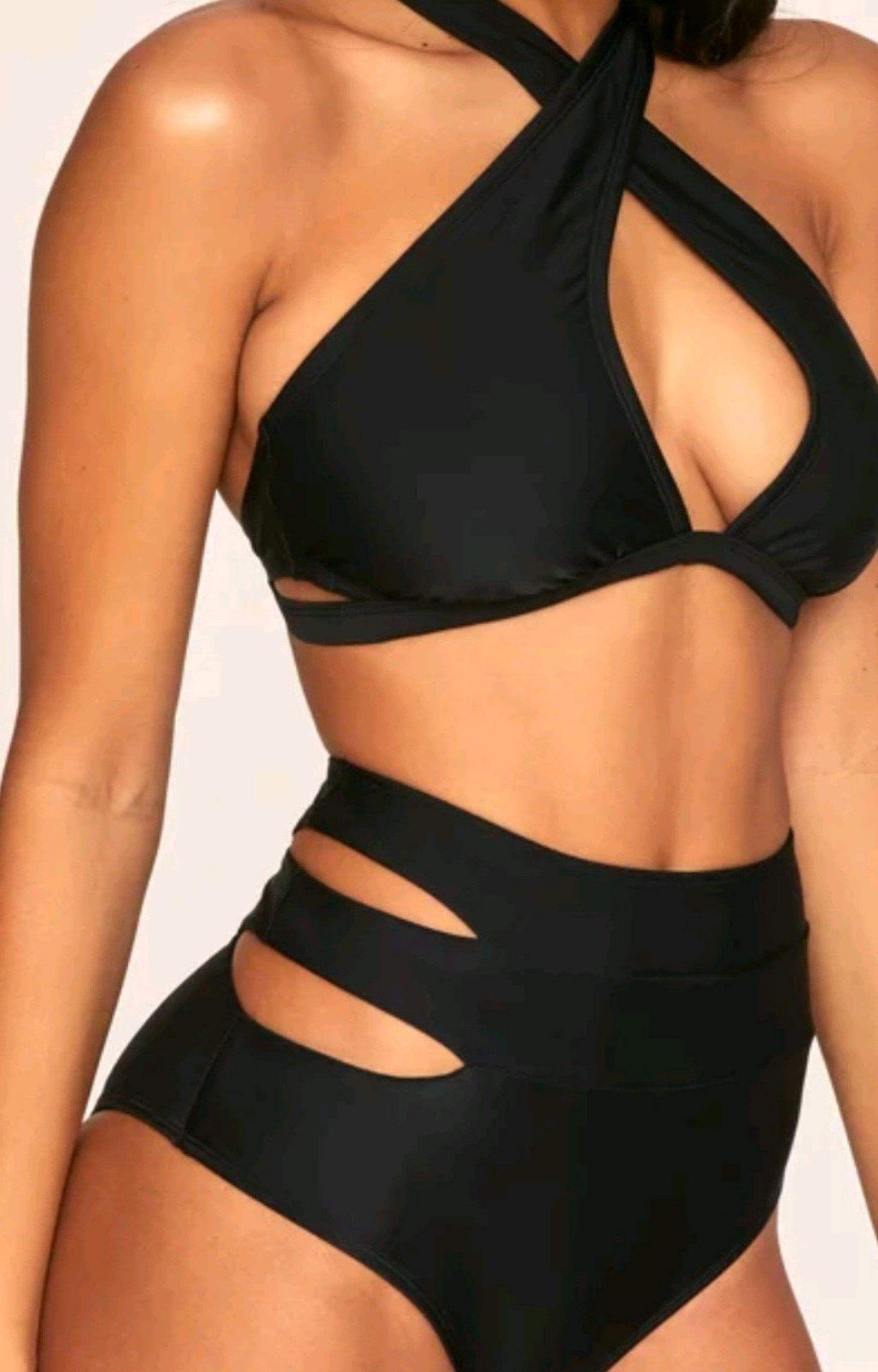 Womens sexy black Bikini