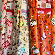 Hello Kitty throws set of 3