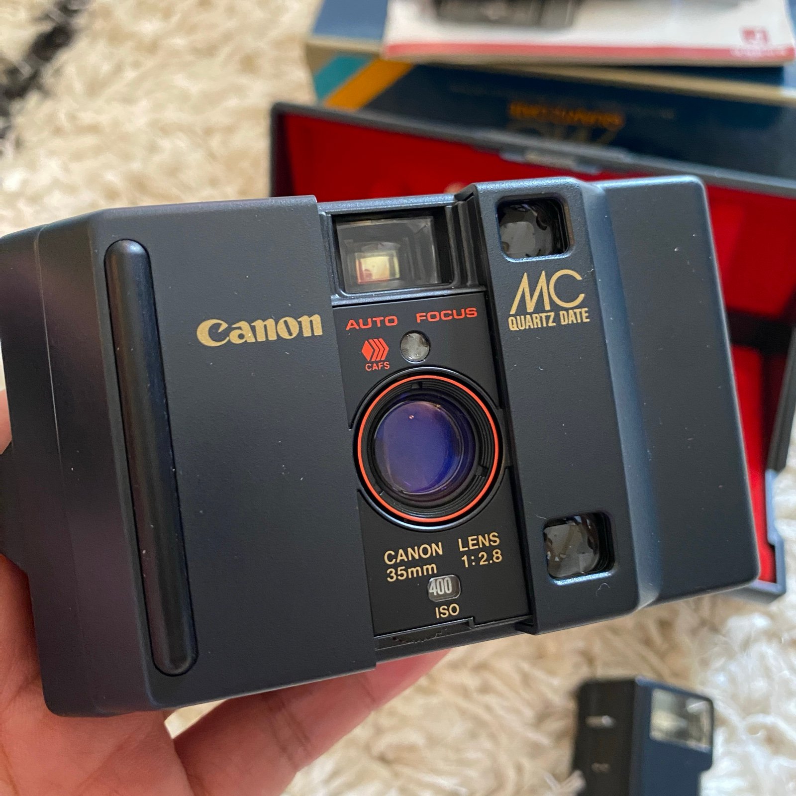 お中元 お歳暮 お年賀 夏 冬 年末年始のご挨拶 ギフト 通販な Canon MC Quartz Date フィルムカメラ