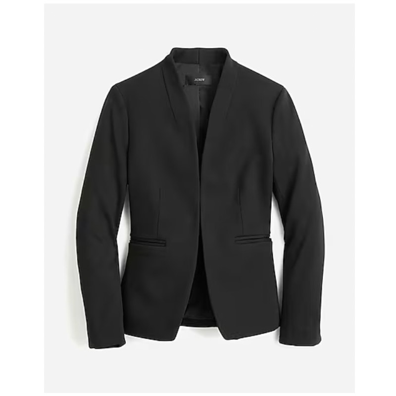 J.crew Black Going-out blazer in Stretch Twill Size 6