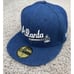 Atlanta Braves Hat Fitted 7 New Era Denim Script 1995 World Series Patch Cap
