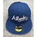 Atlanta Braves Hat Fitted 7 New Era Denim Script 1995 World Series Patch Cap