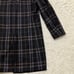 Excellent Condition Takeo Kikuchi Wool Bicolor Long Check Coat, Perfect for Adult Casual Style
