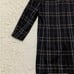 Excellent Condition Takeo Kikuchi Wool Bicolor Long Check Coat, Perfect for Adult Casual Style