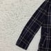 Excellent Condition Takeo Kikuchi Wool Bicolor Long Check Coat, Perfect for Adult Casual Style