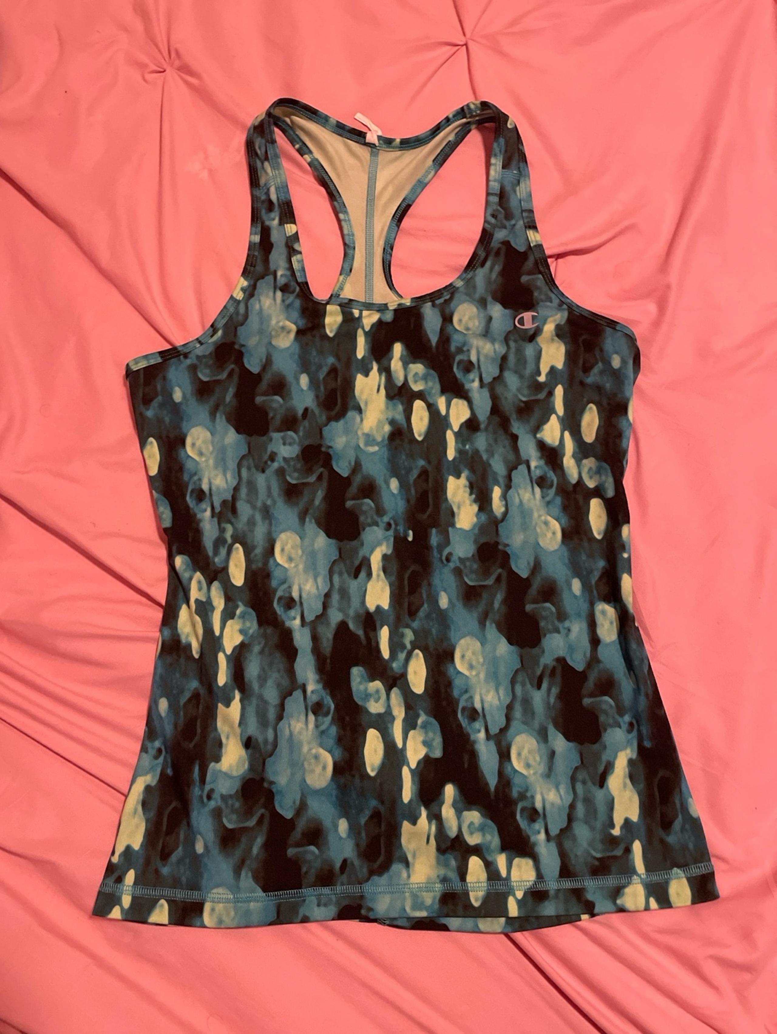Teal/blue champion Tank top