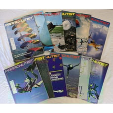 1988 Complete Year Vintage Parachutist Magazine Lot (12)