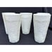 5 Indiana Harvest Grape Pattern Milk Glass Tumblers Ice Tea S5