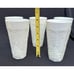 5 Indiana Harvest Grape Pattern Milk Glass Tumblers Ice Tea S5
