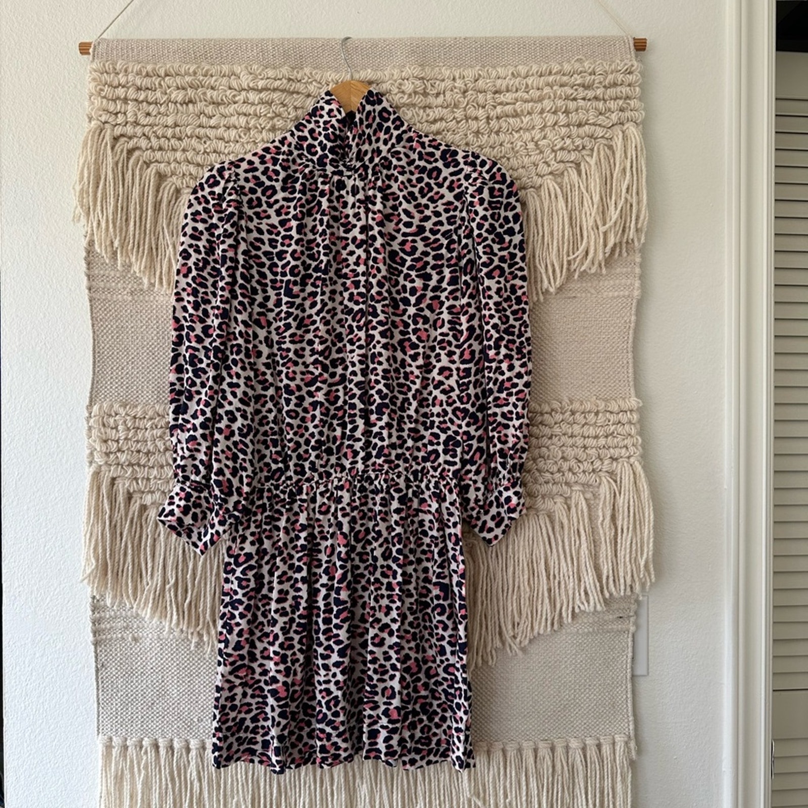 Zadig & Voltaire Leopard High Neck Dress