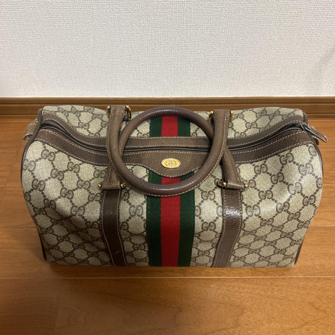 Gucci GG Canvas Boston Bag