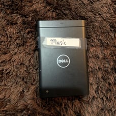 Dell 500 GB Portable External Harddrive.