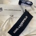 Karl Lagerfeld White Sweatpants Drawstring Stretch Logo Tape NWT Sz XL Women’s