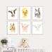 Set of 6 Farm Animal Nursery Art Prints