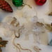 Large Lot Of 25 Christmas VINTAGE Ornaments Angels Bells Santa train bird