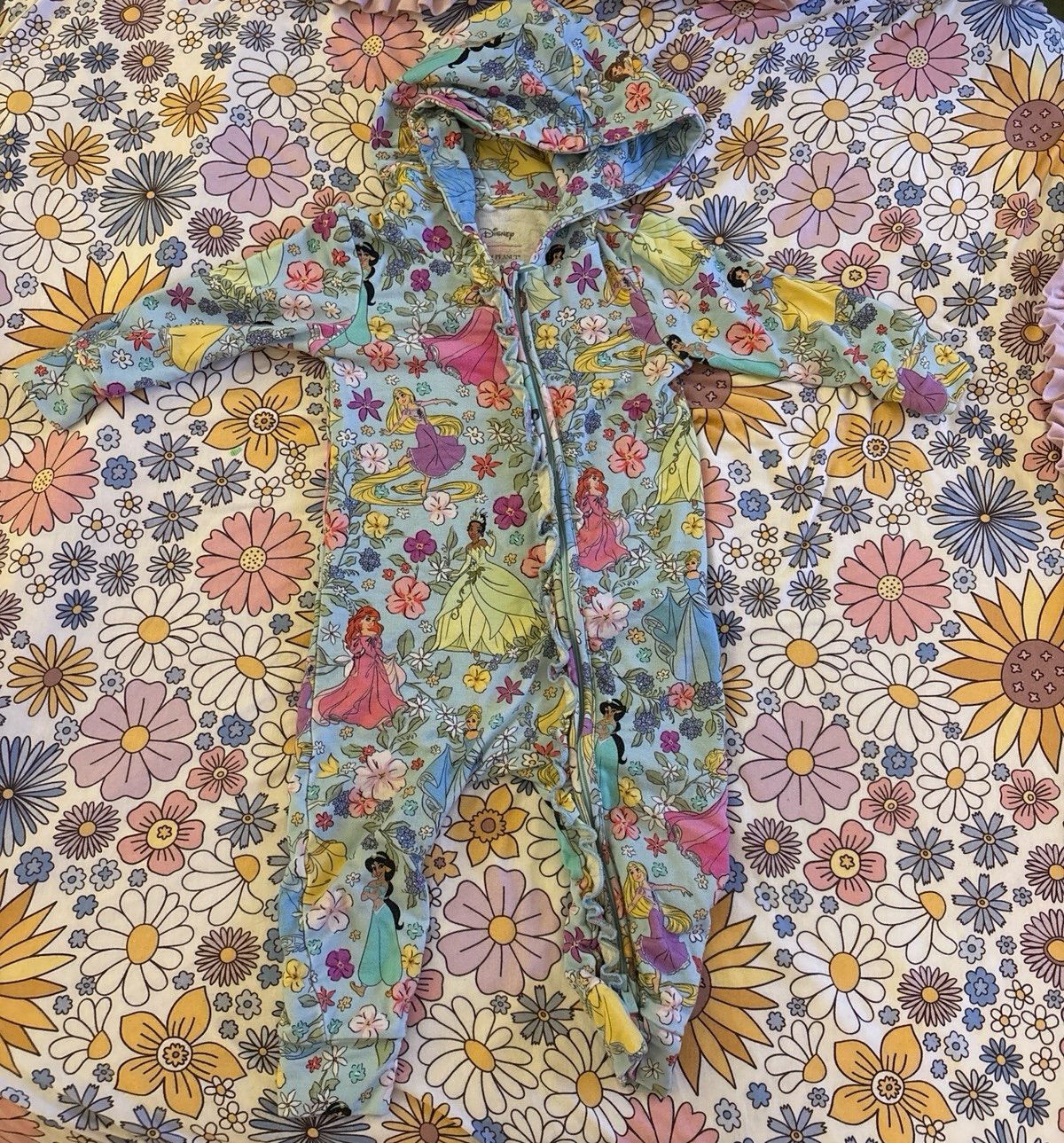 Posh peanut Disney princess zip up jumpsuit