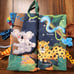 Baby Books 0-6 Months, Infant Tummy Time Toys High Contrast Sensory Baby Toys