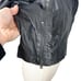 Alice + Olivia Lamb Leather Zip Up Moto Jacket