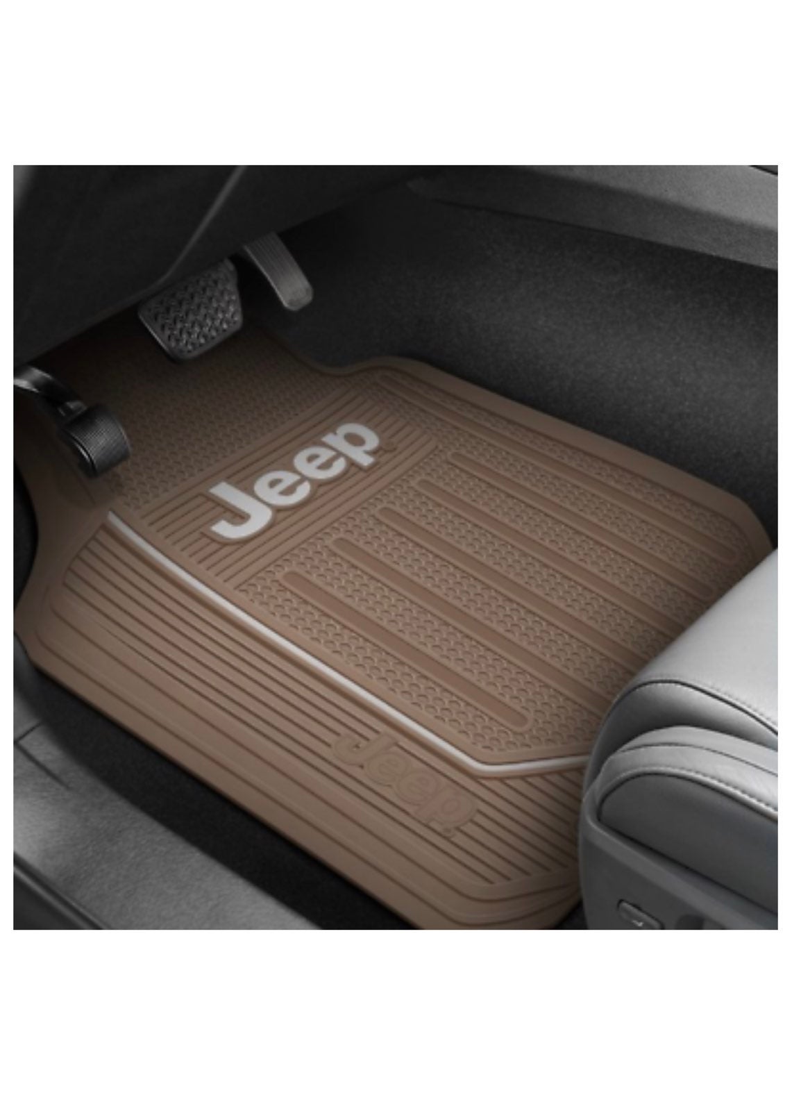 JEEP Elite Rubber Front Floor Mats OEM