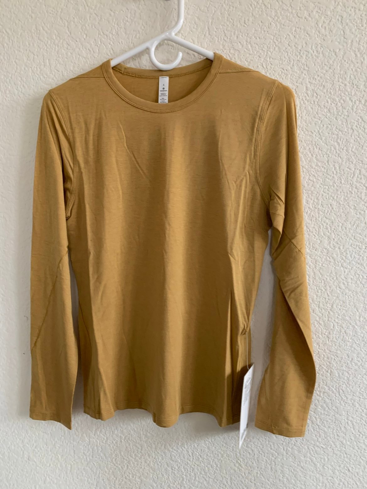 HOLD TIGHT LONG SLEEVE *WOOL Gold Bluff