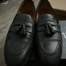 Men’s Black Aldo classic vintage inspired loafers