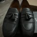 Men’s Black Aldo classic vintage inspired loafers