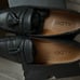 Men’s Black Aldo classic vintage inspired loafers