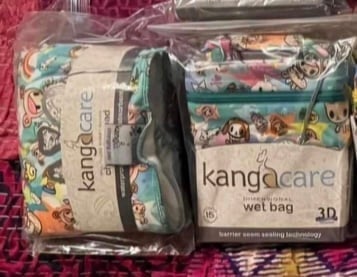 NIP Tokidoki x Kangacare Tokisweets wet bag and change pad