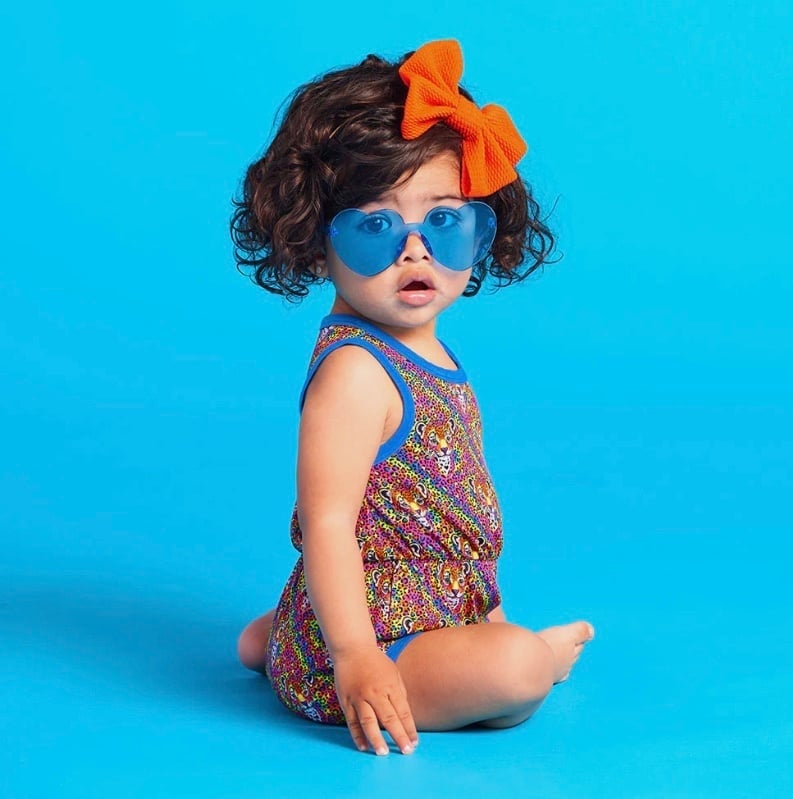 NIB Posh Peanut Lisa Frank Hunter Varsity Romper