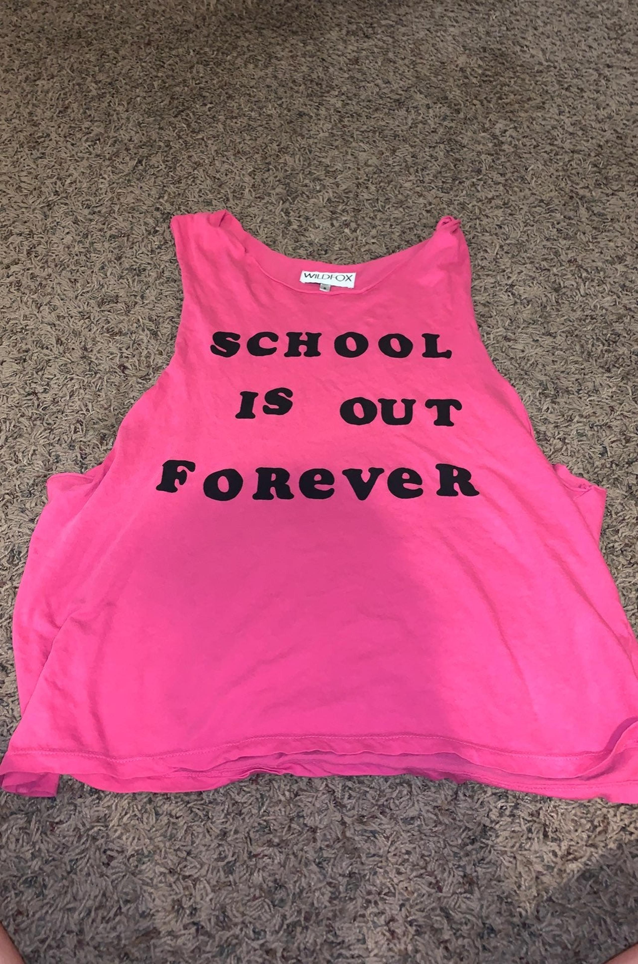 Tank Top wildfox couture school is out