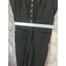 Anthropologie Maeve Jumpsuit Women's 10 Colette Linen Cropped Wide-Leg Overalls
