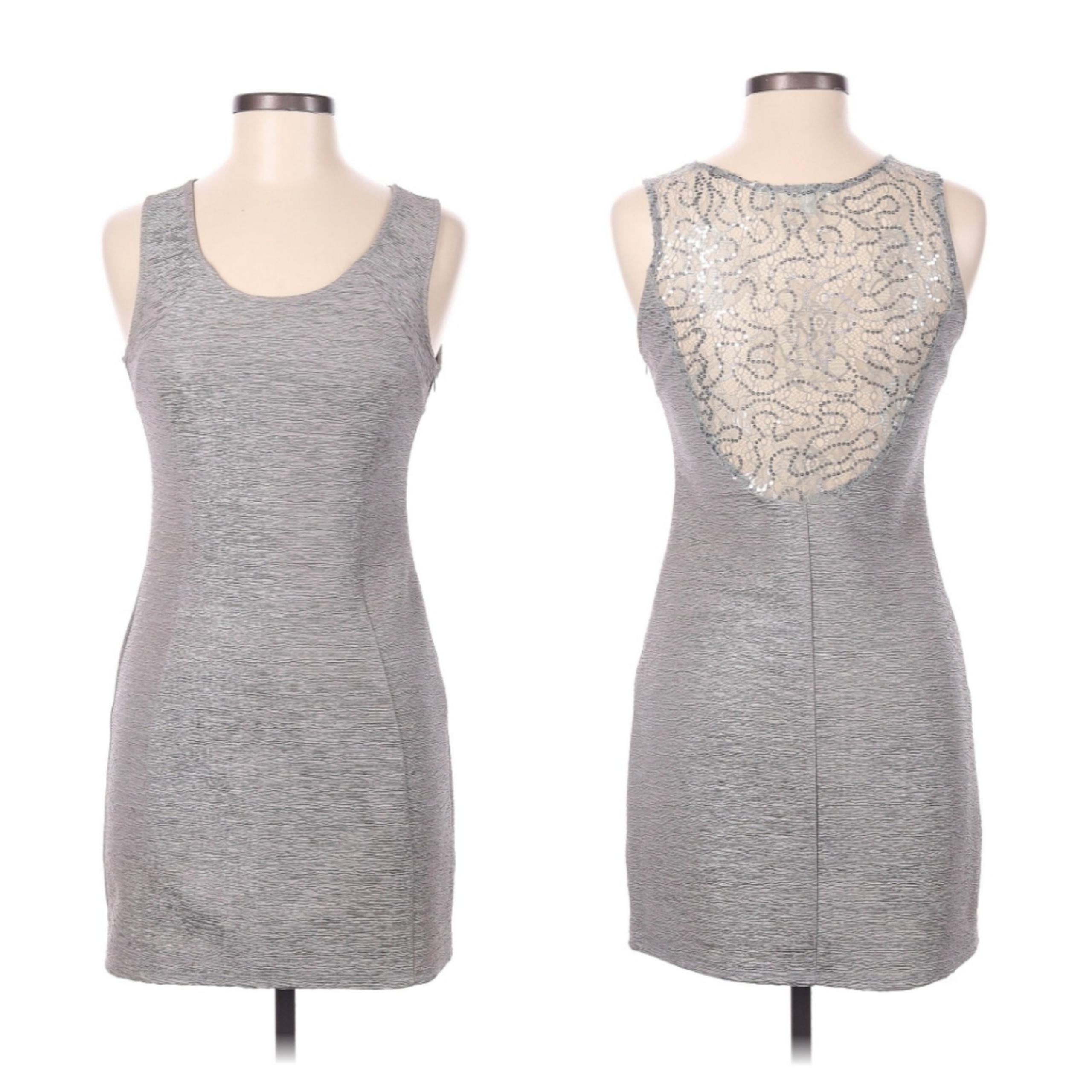 YA Los Angeles Lace Back Dress Women's Size Medium