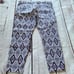 7 For All Mankind Cropped Gwenevere Ankle Skinny Pattern Pant, Women's Size 32