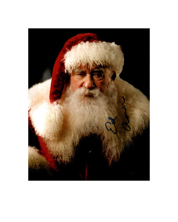 Ed Asner Signed Autographed 8x10 Elf Photo