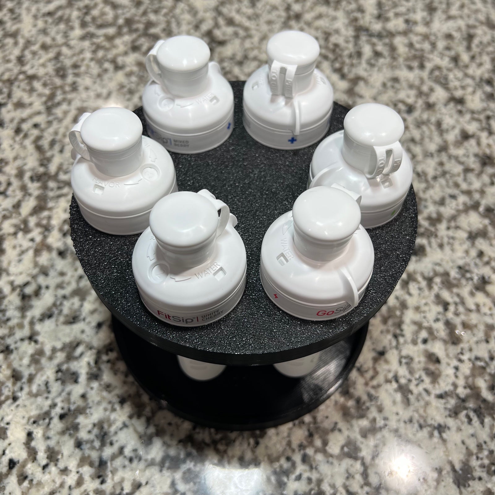 (BLACK - DISHWASHER SAFE) Cirkul Sip Flavor Cartridge Holder