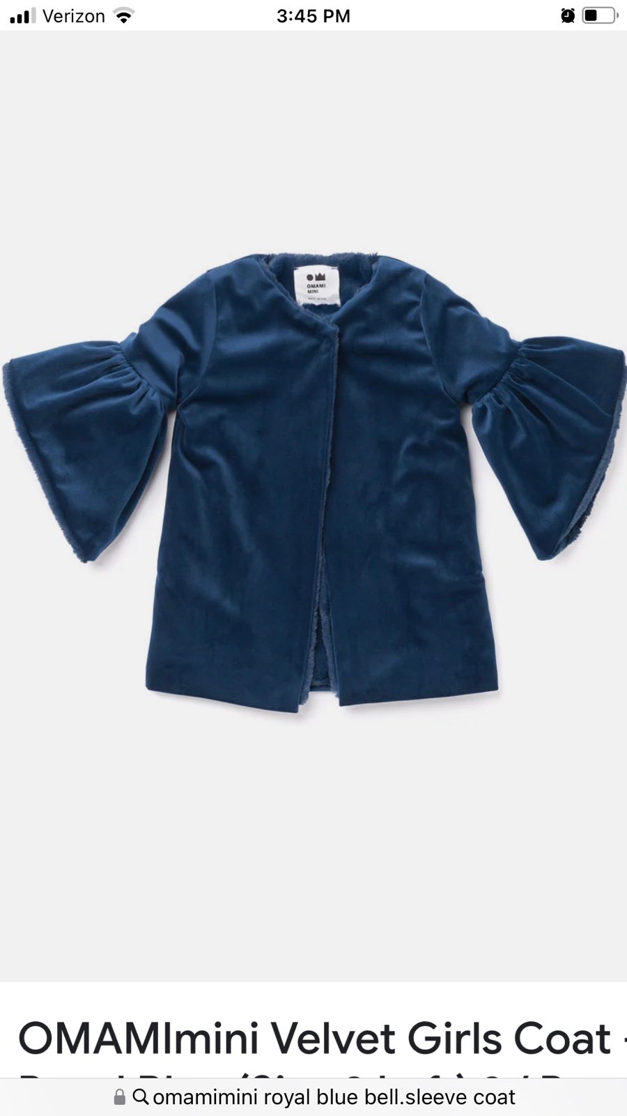 OMAMIMINI Coat 5 yrs