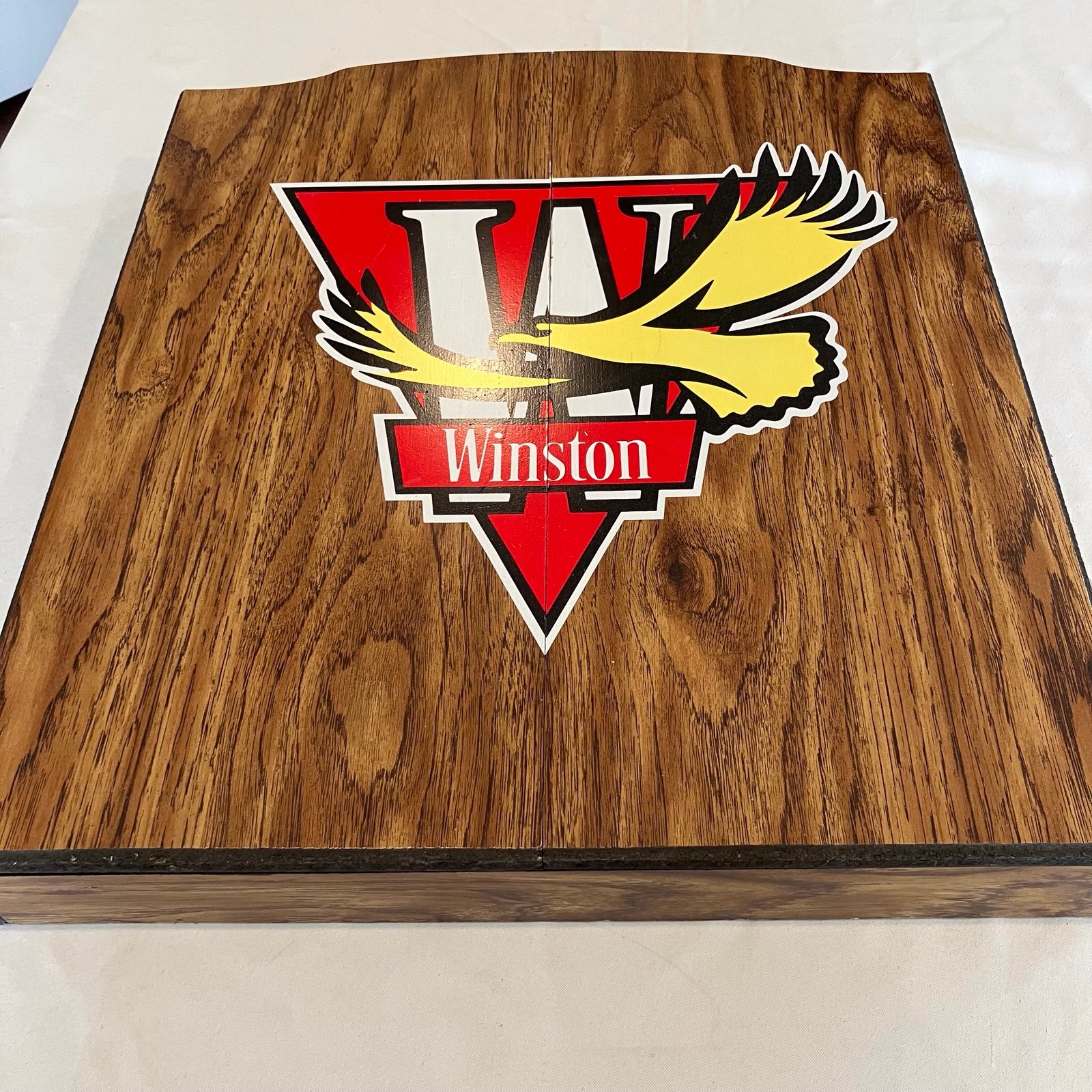 WINSTON CIGARETTES DART BOARD Vintage Man cave Repaired See Pics Game Room