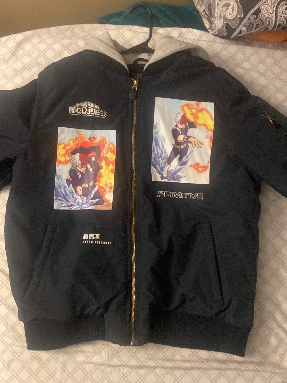 My Hero Academia Primitive Bomber jacket Size: Large