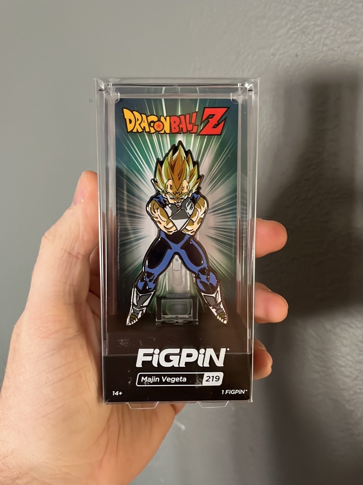 FiGPiN Majin Vegeta (219) Toy Temple Exclusive AP