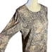 Leggiadro Leopard Animal Print Stretchy Top Blouse Size 5 EUC Made Italy