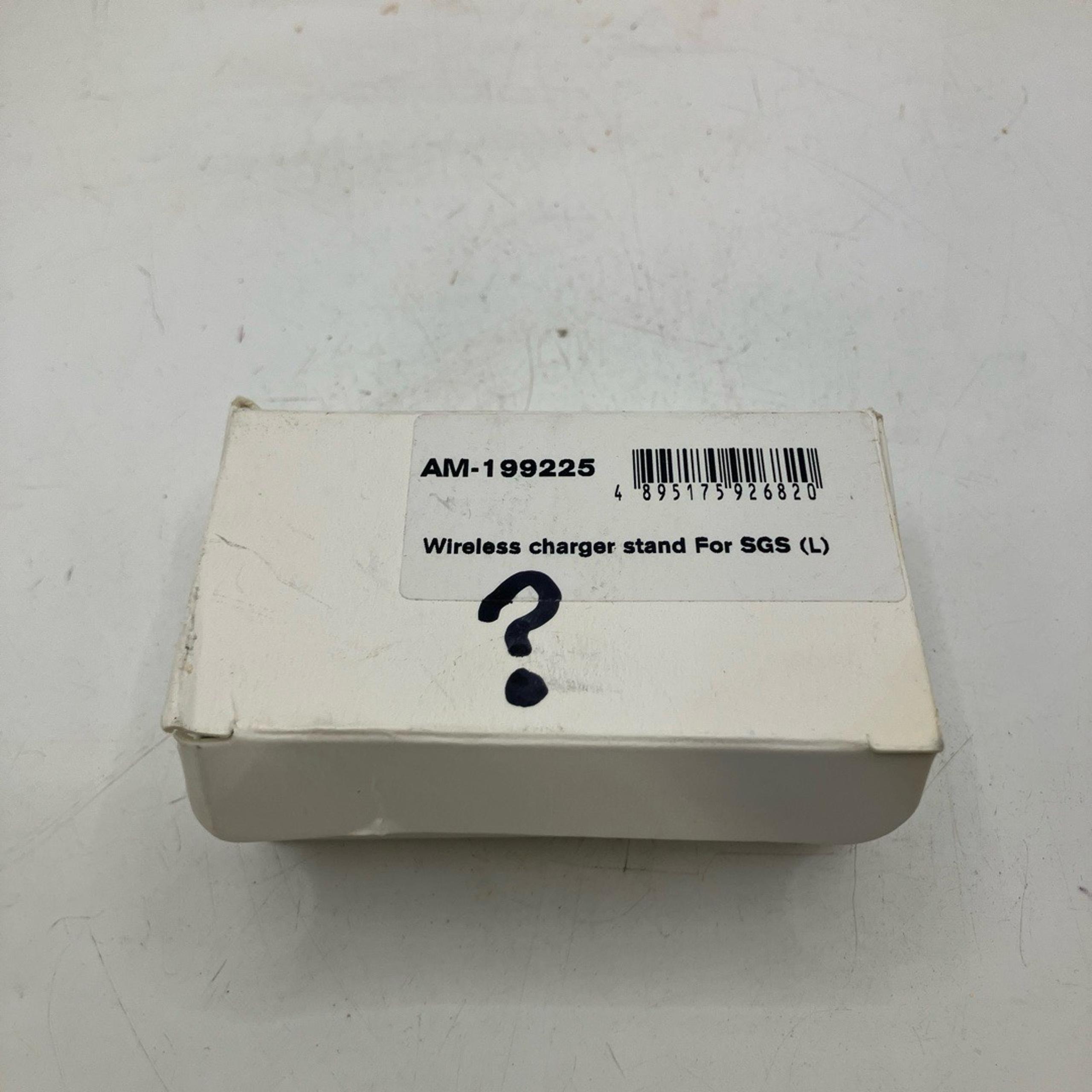 Arrowmax Wireless Charger Stand Black SGS L Model AM199225 Fast Charging Tech
